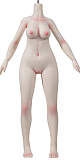 MW Girl 魔物姫 アニメドール 巨乳 85cm 芙芙ヘッド 小柄 かわいいコスプレ風ミニドール かわいいラブドール ソフトビニール製頭部 シリコンボディ