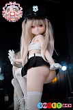 エロ人形 貧乳 色気 かわいい美少女 制服姿 手描きメイク セックスドール 羊角社 141cm AAカップ#B02 小女警ヘッド