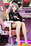 MOZU DOLL アニメドール 141cm バスト大 優愛 SSR級 地雷系女子 かわいいラブドール ソフトビニール製ヘッド+S-TPE製ボディ 等身大フィギュア
