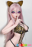 シリコン製 lovedoll エロ 巨乳 ヒョウ柄ビキニ姿の美少女 等身大 ElsaBabe 148cm LRAD014 樱空翼