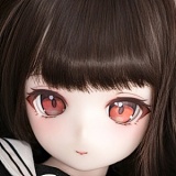 魔族人形 mozudoll ミニドール 时雨 1/3ドールアニメ 小柄 JKかわいい美少女フィギュア 無邪気 ビニールヘッド シリコンボディ 宣伝画像の制服無料