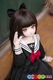 小型ミニラブドール アニメ 黒い制服 JK 可愛い美少女 MOZUDOLL  时雨 1/3ドール フィギュア ビニールドール