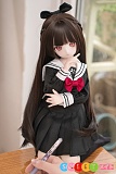 恥ずかしい表情ラブドール ロングウィッグ 清純アニメ 魔族人形 mozudoll 时雨 1/3ミニラブドール 小型 軽量 中国製