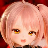 魔族人形 mozudoll ミニドール 时雨 1/3ドールアニメ 小柄 JKかわいい美少女フィギュア 無邪気 ビニールヘッド シリコンボディ 宣伝画像の制服無料