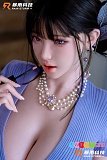 アダルト人形 魅惑の視線 巨乳晒す Real Girl Rain Storm别注品 冰ヘッド 163cm Iカップ フルシリコン製