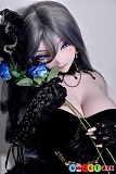 甘く妖しい アニメ風 エロ人形 ElsaBabe 148cm L 巨乳 AHR024 宮代千晴 シリコン製 青い花持ち