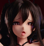 Yearndoll LZ04ヘッド 146cm Cカップ アニメドール 黒猫風 セクシー黒ビキニ 可愛い妹系 フルシリコン ラブドール 等身大ドール