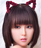 Jiusheng doll ＃124B Eleanorヘッド 大人系美女 口開閉機能あり セックスドール 153cm Dカップ シリコン製 リアル皮膚付き エロドール