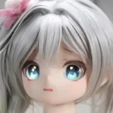 MW Girl 魔物姫 ミニ系 かわいいアニメドール 85cm バスト中 絵里 三つ編み 小柄コスプレ風ラブドール ソフトビニール製頭部 シリコンボディ