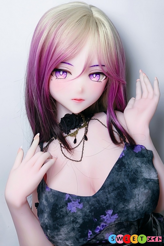 ElsaBabe 妖艶なロックガール ダークドレス  AHR035 北野未奈 148cm L ピンク肌 アニメエロドール フルシリコン製