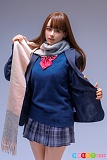 リアル系 ラブドール 制服ファッション 全身ポーズ 撮影モデル 三目 165cm Bカップ 蛍火日記