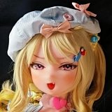 ElsaBabe 八重歯 エロい水着 セクシー RAD026 竹内由紀 148cm M ピンク肌 アニメエロドール フルシリコン製