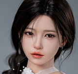 TOP-CYDOLL  Liangヘッド メイク③ ダッチワイフ 168cm Fカップ 白いシャツのアジア美女 高級 sexdoll シリコン製 ROS可