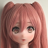 ElsaBabe 八重歯 エロい水着 セクシー RAD026 竹内由紀 148cm M ピンク肌 アニメエロドール フルシリコン製