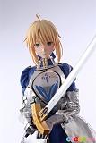 女騎士コスプレ アニメ風 Saber 65cm OtakuDoll 軽量3kg PVCヘッド+シリコンボディ