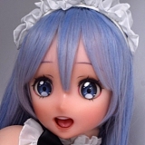 ElsaBabe 八重歯 エロい水着 セクシー RAD026 竹内由紀 148cm M ピンク肌 アニメエロドール フルシリコン製