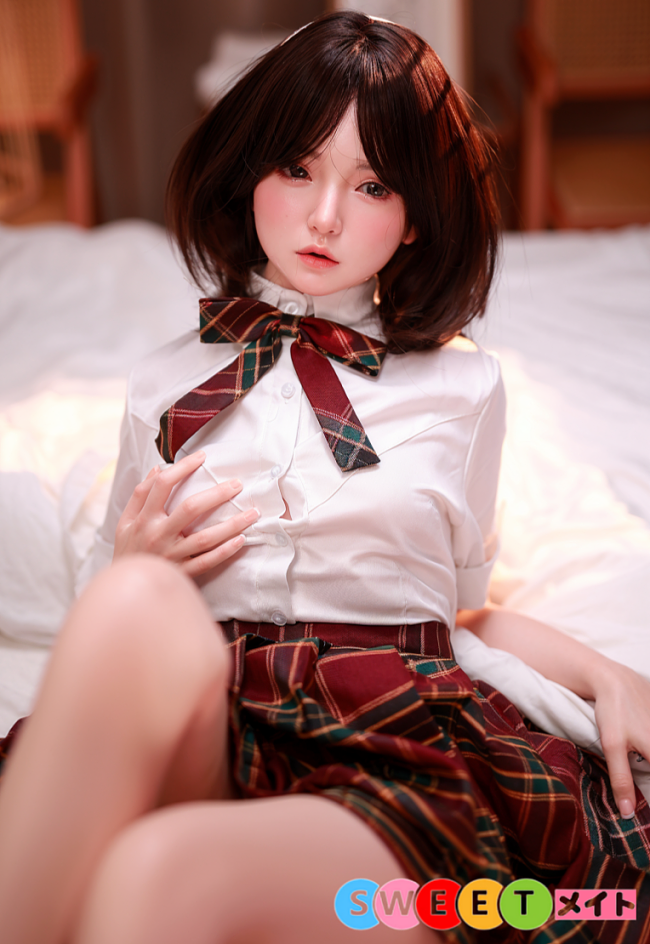 FUDOLL 可憐なJK美少女 J027 曼一ヘッド ダッチワイフ 可愛い美少女 146cm AAカップ リアル皮膚メイク付き フルシリコン アダルトドール 高級 ROS口開閉選択可