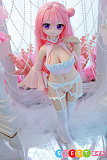 ミニ セックス人形 小柄 萌え系美少女 コスプレ風 シリコンボディ MW Girl 魔物姫 85cm バスト大 桃桃