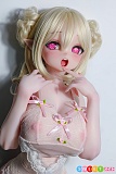 指先を口元に添えるポーズ ハートアイ RAD043 淺香萌里 ElsaBabe 148cm L 等身大アニメドール フルシリコン製