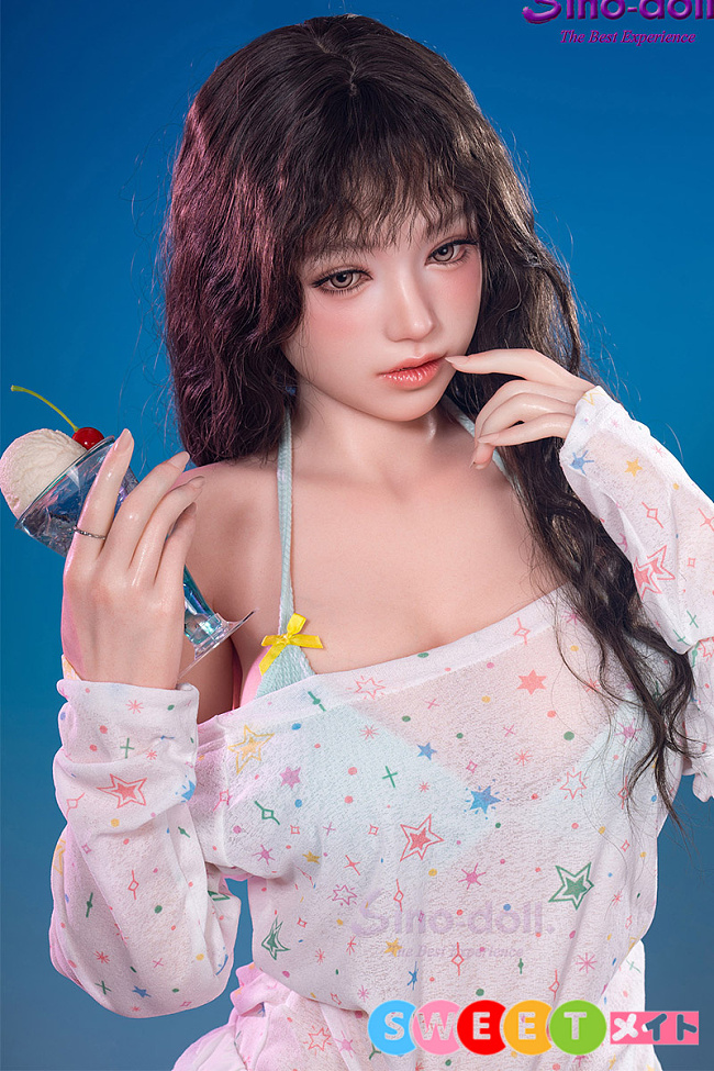 Sino Doll 戦闘機 シームレスドール 164cm Fカップ 凛月 s66メイク②  水着美人 シリコン製 等身大リアルドール 宣材写真は蝋人形メイク付き 高級