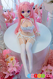巨乳 リアルドール かわいい魔法少女 コスプレ風 ミニドール シリコンボディ MW Girl 魔物姫 85cm バスト大 桃桃