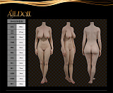 【ブランド設立一周年記念 全商品10%off】AJLDOLL 等身大 リアルドール ヘッドとボディ自由に組み合わせ 超軽量化 ラブドール フルシリコン 超擬真肌テクスチャー
