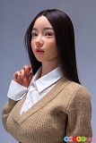 ブラックロングヘア 高偏差値顔 美しい表情 梦婷 MMXDOLL 156cm Eカップ 超擬真 フルシリコン 高級ラブドール