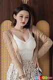 片手を腰に添えたポーズ アダルトドール エレガント美女 高級 シリコン製 164cm 美乳 若依 rzrdoll人造人