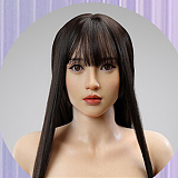 MMXDOLL 156cm Eカップ 梦婷（Mengting） ニットワンピースを着る美少女お姉さん フルシリコン製 職人Real系メイク 超擬真 肌テクスチャー 高級 リアルドール