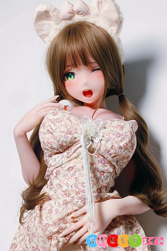 ElsaBabe 瞑り目ラブドール アニメ風 RAD054 莓谷恋かわいいウサギコスプレ 140cm フルシリコン淑女エロ人形