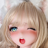 ElsaBabe アニメドール かわいい二次元美少女 シリコンヘッド＋TPEボディ自由に組み合わせ アニメ風ドール