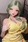 イエロードレス アニメラブドール ダッチワイフ エレガント ElsaBabe 163cm 巨乳 RAHC060 月見琥珀 ピンク肌
