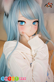 かわいい ダッチワイフ コスプレ風 萌え系猫耳娘 S-TPE製 等身大フィギュア MOZU DOLL 141cm バスト大 薄荷
