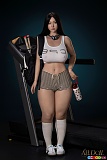 起立した前姿 健康的な色気 等身大人形 シリコン 佳雯 168cm 巨乳 AJLDOLL