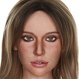Real lady 欧米風ラブドール 159cm Hカップ R8ヘッド Lena 大人っぽい雰囲気 そばかす美人 高品質 リアルドール ROS MAX機能付き