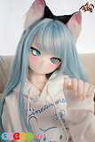 アニメドール 人気 かわいい猫耳娘 ラブドール S-TPE製 等身大フィギュア MOZU DOLL 141cm バスト大 薄荷