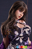 エロ人形 巨乳 セクシー 上品なチャイナドレスの美少女 セックスドール Irontech Doll T3ヘッド 161cm Fカップ