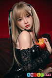 ラブドール シリコン製 デスノート弥海砂コスプレ 金髪のギャル セックスドール シリコン製  Jiusheng doll 149cm Bカップ 小柔ヘッド