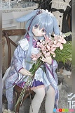 幻想的な雰囲気 和洋折衷デザイン 140cm AAカップ アニメラブドール 百瀬輝夜 人偶箱庭 ダッチワイフ