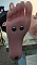 ボルト露出ありの自立加工