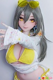 アニメドール イエロー水着 少女顔 ElsaBabe 151cm AHR019 水田新奈 シリコンリアルドール