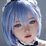 アート技研 Art-doll 新作13％OFFキャンペーン！眉毛植毛+ハードハンド+ハードフィート無料！ダッチワイフ 153cm Eカップ 巨乳 源千织ヘッド レムのコスプレ 下着姿の美少女 高品質 リアルドール フルシリコン製 リアル皮膚付き