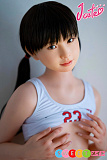 エロ人形 貧乳 かわいい笑顔の美少女 シリコン製 高級 sexdoll 軽量 J-cute 149cm バスト平 ADG01澪