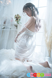 セックスドール エロ 瞑り目の美少女 癒し系 フルシリコン sexdoll 高級蛍火日記 153cm Aカップ 琉璃 