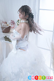 等身大 lovedoll 最新 花嫁美少女 瞑り目 フルシリコン sexdoll 高級 蛍火日記 153cm Aカップ 琉璃 