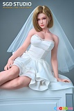 スリムボディ モデル風スタイル セックスドール SGD008 軽量化 ミニドール 62cm 超リアルな高級シリコンフィギュア SGD STUDIO&Man You