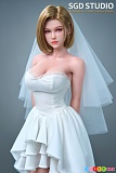 大人可愛い 金髪ボブスタイル SGD008 軽量化 ミニドール 62cm 超リアルな高級シリコンフィギュア SGD STUDIO&Man You