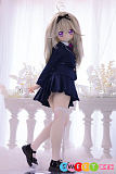 アニメドール 癒し系制服美少女 金髪 シリコン製 ラブドール MW Girl 魔物姫 115cm バスト大 瑠瑠香