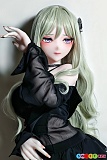 アニメ風 黒レースキャミソール シースルーガウン 等身大アニメドール ElsaBabe 176cm AHRC033 白井美野