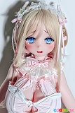 可憐な表情 ダッチワイフ パイズリ RAD027 清水薄荷 ElsaBabe 148cm L ピンク肌 等身大アニメラブドール フルシリコン製